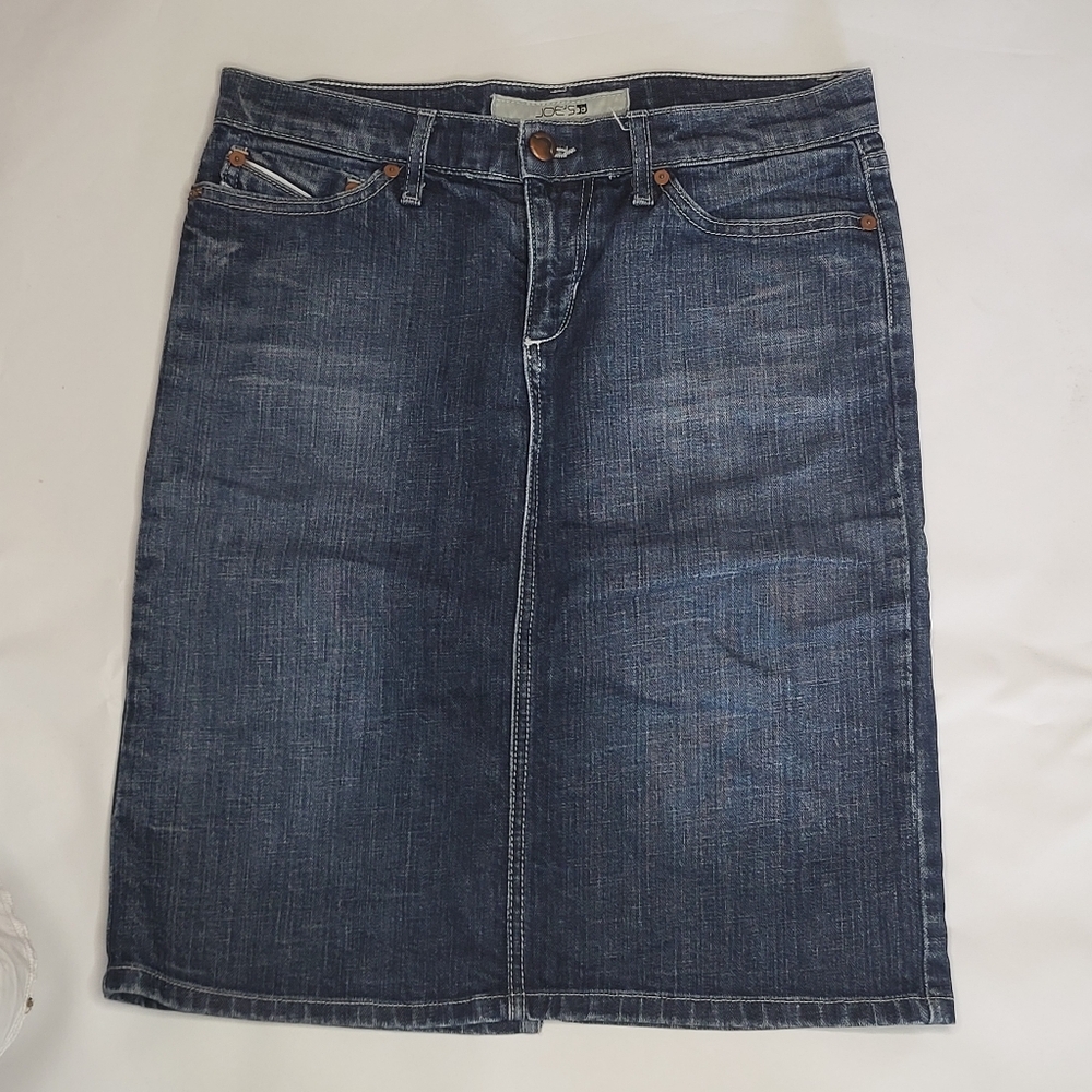 Joe's Jeans Dark Blue Pencil Skirt